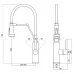Смеситель EMAR ЕСВ-7012 сатин