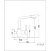 Смеситель EMAR 3003N.7 антрацит