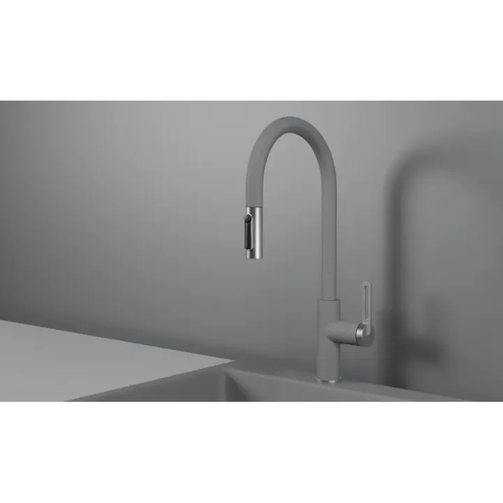 Смеситель GRANULA GR-8168 алюминиум