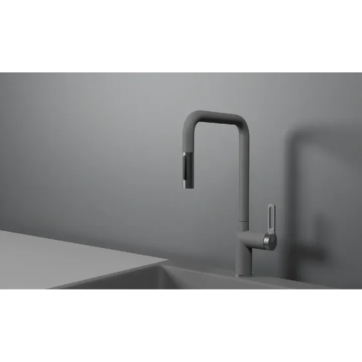 Смеситель GRANULA GR-8173 алюминиум