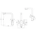 Смеситель OULIN OL-8021 Matt Gold