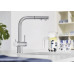 Смеситель BLANCO FONTAS-S II UltraResist нержавеющая сталь керамика 525199