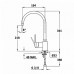 Смеситель для мойки TEKA sp 995 carbon (55995020cn)