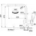 Смеситель FRANKE Atlas Neo Sensor pull-out нержавеющая сталь. черный матовый (115.0625.527)