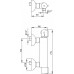 Смеситель E.C.A. Thermostatic 102102341EX