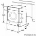 Встраиваемая стиральная машина BOSCH WKD28541OE