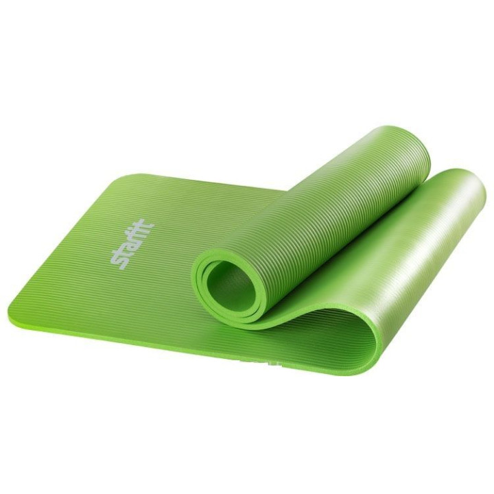 Коврик для йоги Starfit FM-301 NBR 183x58x1,0 см зеленый