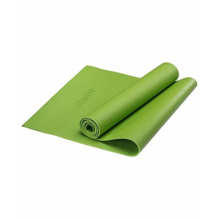 Коврик для йоги Starfit FM-101 PVC 173x61x0,8 см зеленый