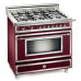 Комбинированная плита BERTAZZONI h36 6 mfe vi n/ottone