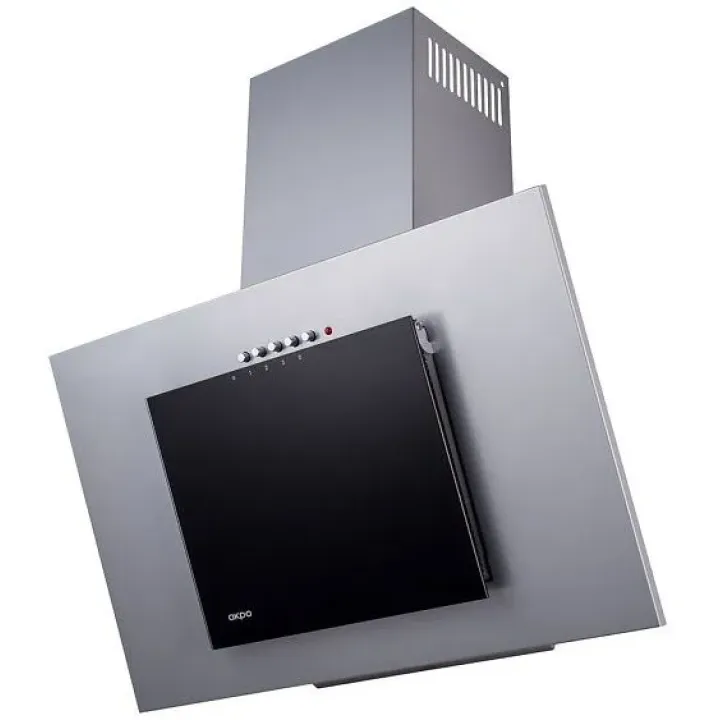 Вытяжка AKPO WK-4 Nero Eco 50 металлик/черное стекло