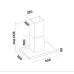 Вытяжка FALMEC PLANE ISOLA WHITE 90 PLUS (CPLI90.E23P2#EUB490F)