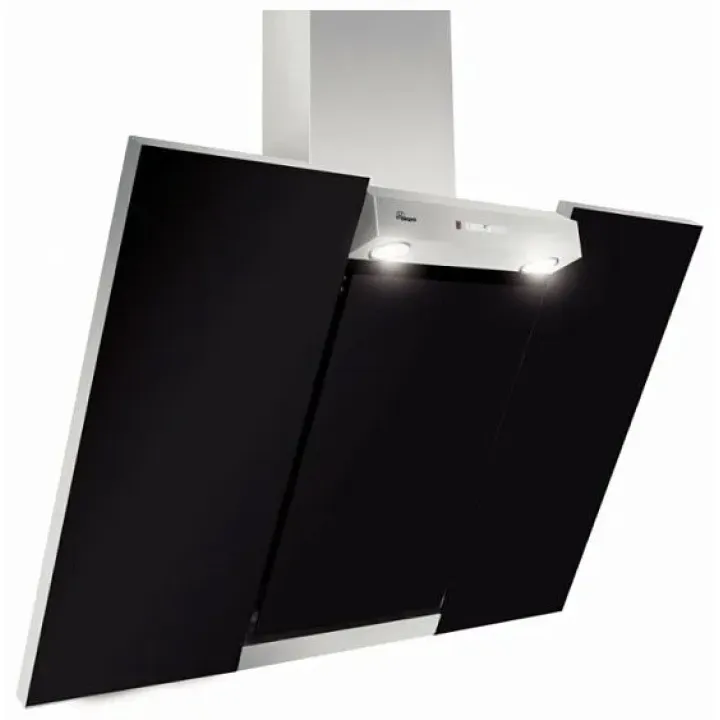 Вытяжка MAUNFELD Oxford 60 цвет нерж+черное стекло