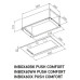 Вытяжка MEFERI INBOX60WH PUSH COMFORT