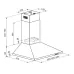 Вытяжка HOMSair DELTA 50 ЧЕРНЫЙ