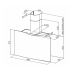 Вытяжка FABER 110.0324.952 VEIL WH CORIAN A90