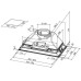 Вытяжка Faber ICH 00 LED SS 15.2A (I.SMART HCS)(арт.305.0536.877)