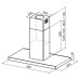Вытяжка Faber Platis Isola HFH X F90 нержавеющая сталь