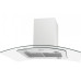 Вытяжка MAUNFELD ANCONA Plus A isla 90 белый+прозрачное стекло