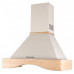 Вытяжка MAUNFELD GRETTA Novas 90 (C) бежевый/неокраш.деревянная/клён