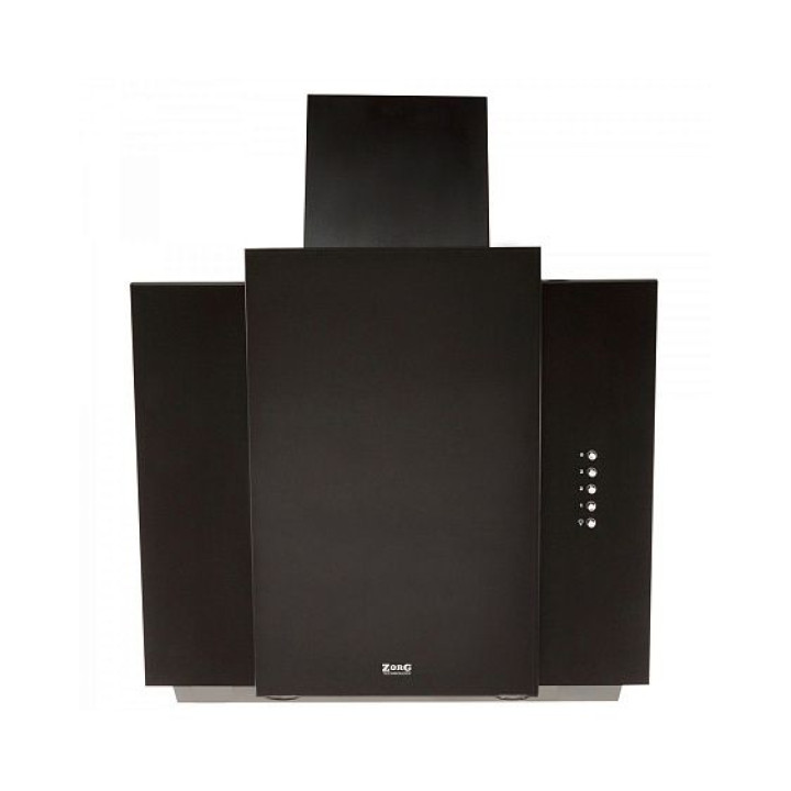 Каминная вытяжка ZorG Technology Vesta 750 60 M нержавейка/стекло черное