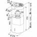 Вытяжка FRANKE FTU PLUS 3707 I XS нержавеющая сталь