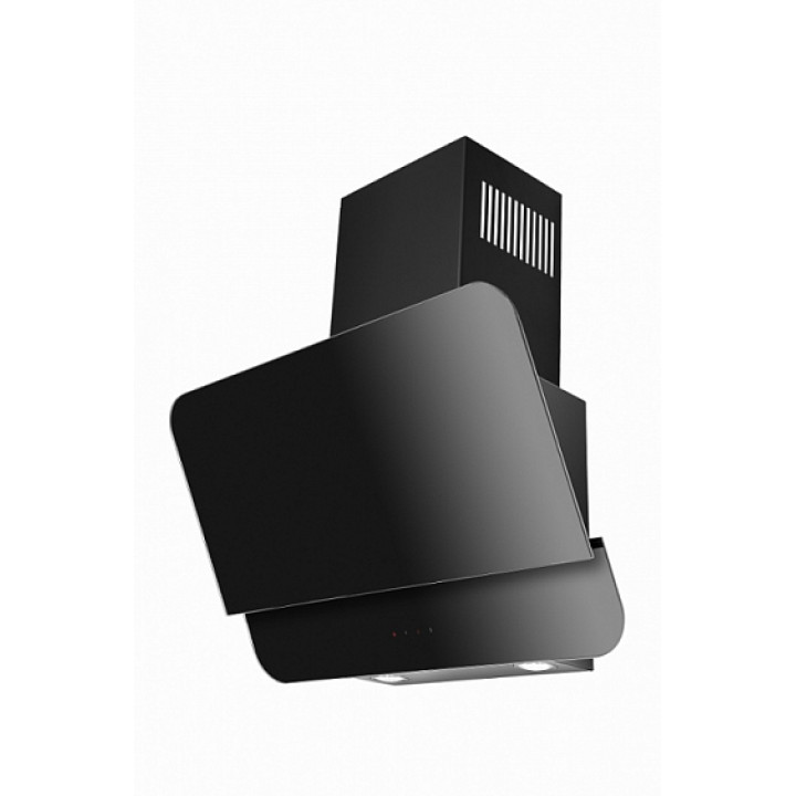 Вытяжка MAUNFELD london 50 black (черный+черное стекло)