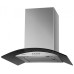 Вытяжка MAUNFELD ANCONA Plus 60 нержавейка/ чёрное стекло