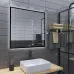 Зеркало GROSSMAN PRAGMA-норма BLACK 800х800х45 мм 1880802