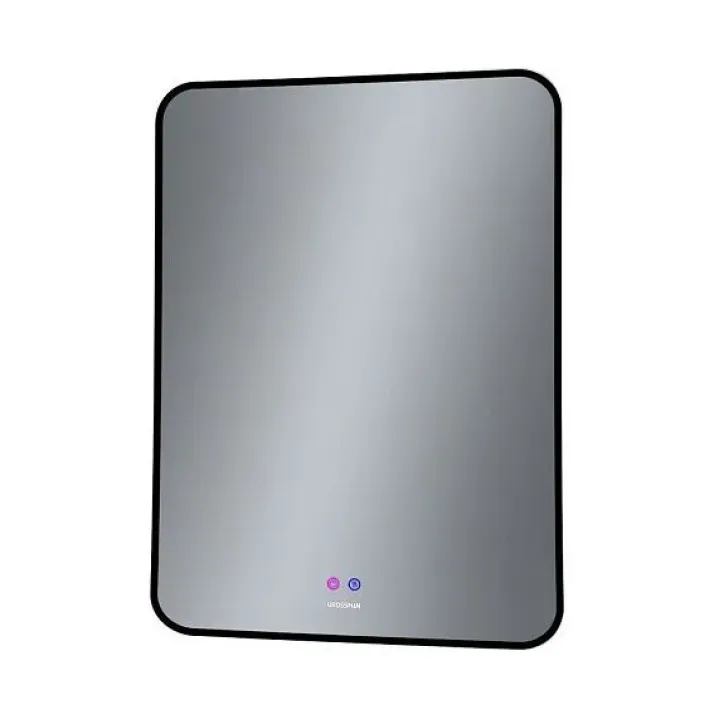 Зеркало GROSSMAN ELEGANS-норма BLACK 700х800х45 мм 1770802