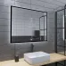 Зеркало GROSSMAN PRAGMA-норма BLACK 900х800х45 мм 1890802